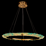 Люстра в форме кольца с цветочным декором Warm Heavenly Light варинант исполнения - 2 | Loft Concept в Рязани