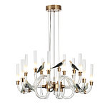 Люстра с декоративными птицами Ganthea D 73 см варинант исполнения - 2 | Loft Concept в Рязани