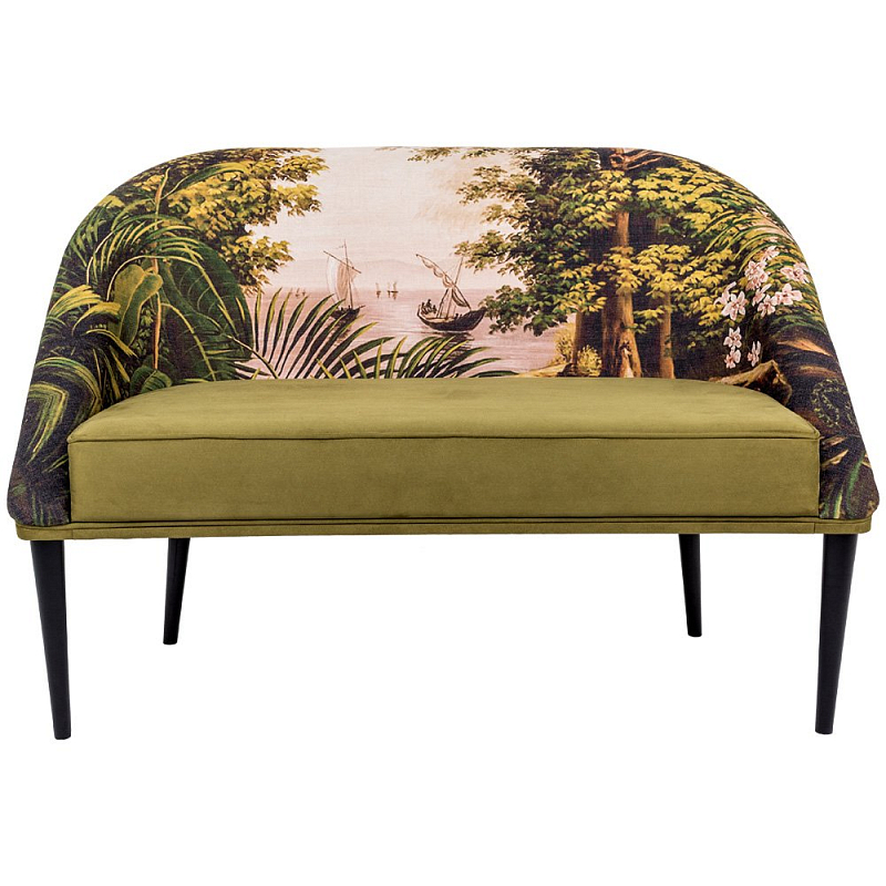 Диван Sofa San Cristobal Оливковый Диван Sofa San Cristobal Оливковый в Рязани | Loft Concept
