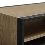 Стол журнальный в стиле лофт с полкой для хранения Warm Industrial варинант исполнения - 2 | Loft Concept в Рязани