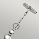 Люстра подвесная с белым тканевым цилиндрическим абажуром и декоративными шарами Hinkley варинант исполнения - 4 | Loft Concept в Рязани