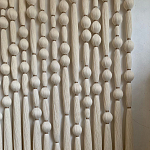 Панно на стену из хлопковых нитей White Morse Wall Hanging  варинант исполнения - 2 | Loft Concept в Рязани