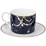 Чайный набор из фарфора с изображением лошадей на 6 персон 12 предметов Porcelain Horse Set варинант исполнения - 2 | Loft Concept в Рязани