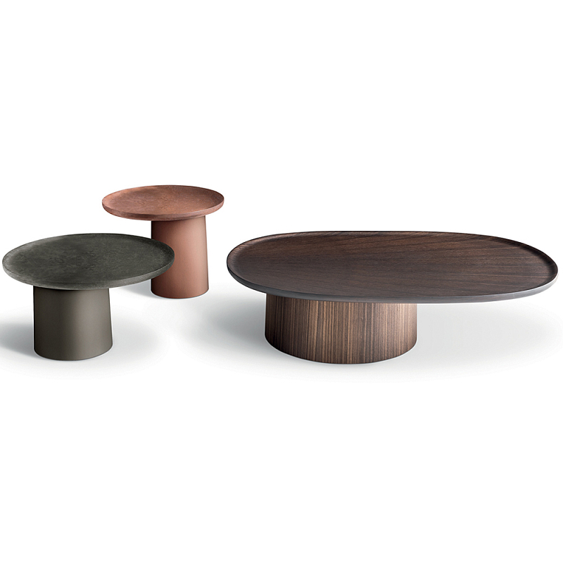 Дизайнерский кофейный стол LOUISA Coffee Table Коричневый Серый Терракотовый Серо-зеленый Дизайнерский кофейный стол LOUISA Coffee Table Коричневый Серый Терракотовый Серо-зеленый в Рязани | Loft Concept