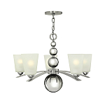 Люстра с матовыми конусными плафонами и декоративными элементами в форме шаров Hinkley варинант исполнения - 10 | Loft Concept в Рязани
