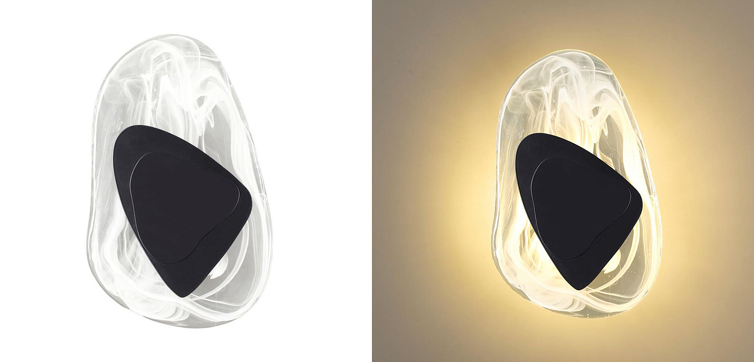 Бра Transparent Pebbles Sconces Black Бра Transparent Pebbles Sconces Black - Loft-Concept в Рязани