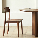 Стол обеденный круглый с двойной столешницей Walnut Wood Table варинант исполнения - 8 | Loft Concept в Рязани