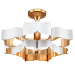 Люстра фигурная в сочетании белого и золотого цвета Shapes Inspired by Nature варинант исполнения - 2 | Loft Concept в Рязани