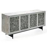 Буфет в гостиную с инкрустацией Palm Sideboard with Bone Inlay варинант исполнения - 3 | Loft Concept в Рязани