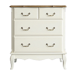 Комод с 4-мя большими ящиками из массива берёзы Interiors Romance варинант исполнения - 2 | Loft Concept в Рязани