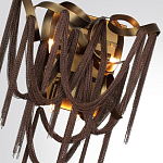 Бра с изогнутыми металлическими лентами и цепочками Atlantis Chain варинант исполнения - 4 | Loft Concept в Рязани