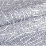 Мебельная ткань Букле серый цвет 140 см T3-9 варинант исполнения - 1 | Loft Concept в Рязани