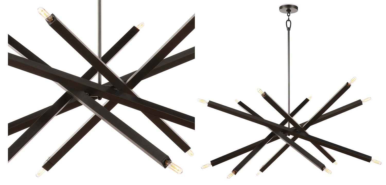 Люстра Blathmac Black Chandelier Люстра Blathmac Black Chandelier - Loft-Concept в Рязани
