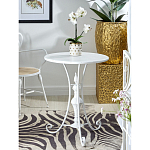 Столик белый кованный в прованском стиле Vaucluse варинант исполнения - 4 | Loft Concept в Рязани