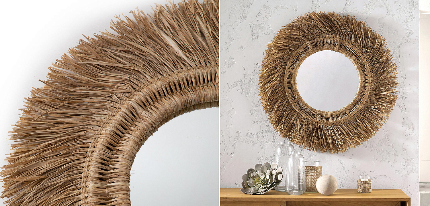 Зеркало Wicker Mirror Зеркало Wicker Mirror - Loft-Concept в Рязани