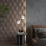 Гипсовая 3D панель с принтографией PM-30 варинант исполнения - 6 | Loft Concept в Рязани