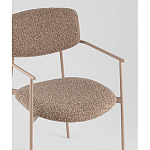 Стул Doe с подклокотниками коричневый варинант исполнения - 2 | Loft Concept в Рязани