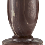 Настольная лампа из мрамора с тканевым абажуром Seductress варинант исполнения - 1 | Loft Concept в Рязани