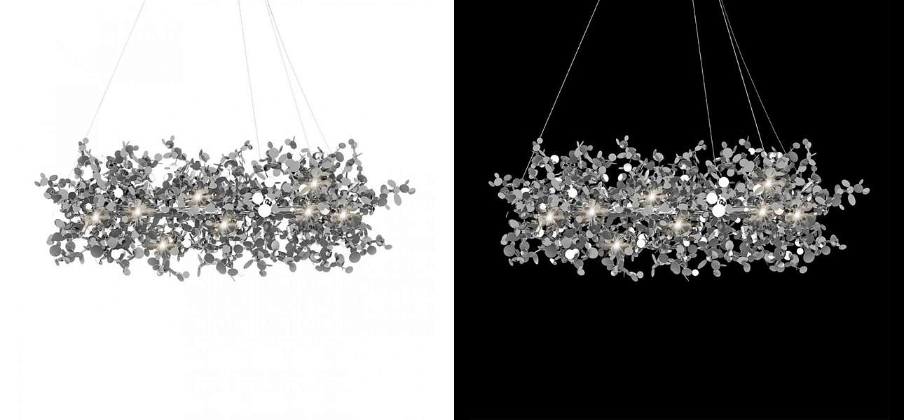 Люстра Terzani Argent Suspension Ring Silver диаметр диаметр 60 Люстра Terzani Argent Suspension Ring Silver диаметр диаметр 60 - Loft-Concept в Рязани