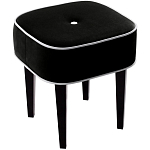 Квадратный мягкий пуф на черных ножках Winton Pouf Square варинант исполнения - 5 | Loft Concept в Рязани