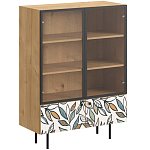 Витрина с изображением на дверцах Elise Cupboard варинант исполнения - 8 | Loft Concept в Рязани