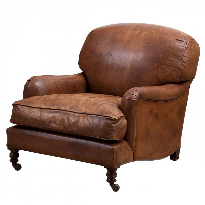 Кресло Eichholtz Chair Highbury Estate Коричневый Кресло Eichholtz Chair Highbury Estate Коричневый в Рязани | Loft Concept