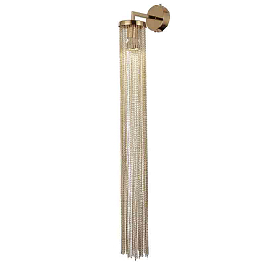 Бра с декором из цепочек ATLANTIS CHAIN Золото