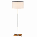Торшер с тканевым абажуром в форме цилиндра Pinwheel Shape Base варинант исполнения - 1 | Loft Concept в Рязани