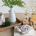 Статуэтка черепаха с ажурным панцирем и детализированной текстурой в белом цвете Marine Accessories варинант исполнения - 6 | Loft Concept в Рязани