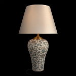 Настольная лампа с цветочной росписью Lamp Flower Painting варинант исполнения - 7 | Loft Concept в Рязани