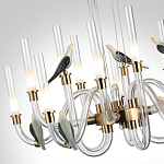 Люстра с декоративными птицами Ganthea D 73 см варинант исполнения - 3 | Loft Concept в Рязани