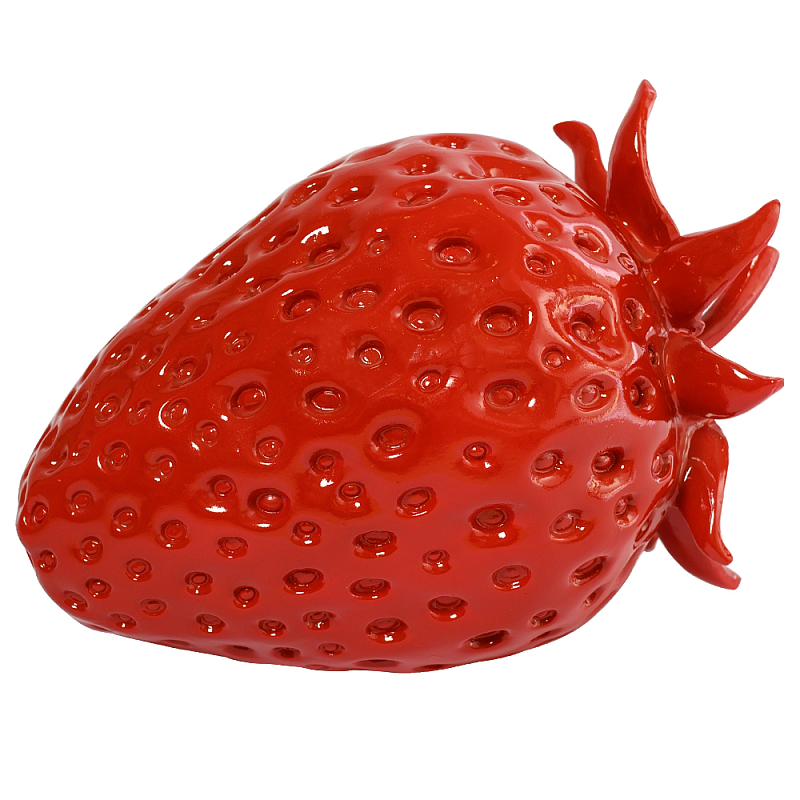 Декоративная статуэтка в виде клубники Strawberry Figurine Красный Декоративная статуэтка в виде клубники Strawberry Figurine Красный в Рязани | Loft Concept