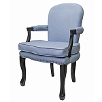 Кресло Aubrey Classical Armchair blue flax варинант исполнения - 3 | Loft Concept в Рязани