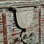 Большой Индийский сундук Бирюзовый цвет Loft-Concept  варинант исполнения - 1 | Loft Concept в Рязани