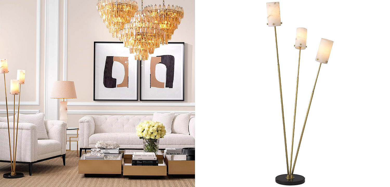 Торшер Eichholtz Floor Lamp Rodolpho Торшер Eichholtz Floor Lamp Rodolpho - Loft-Concept в Рязани