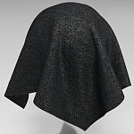 Мебельная ткань Шенилл черный цвет 138 см T4-35 варинант исполнения - 8 | Loft Concept в Рязани