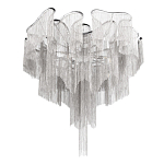 Люстра потолочная с металлическими цепочками Диаметр 99 см Atlantis Chain варинант исполнения - 2 | Loft Concept в Рязани