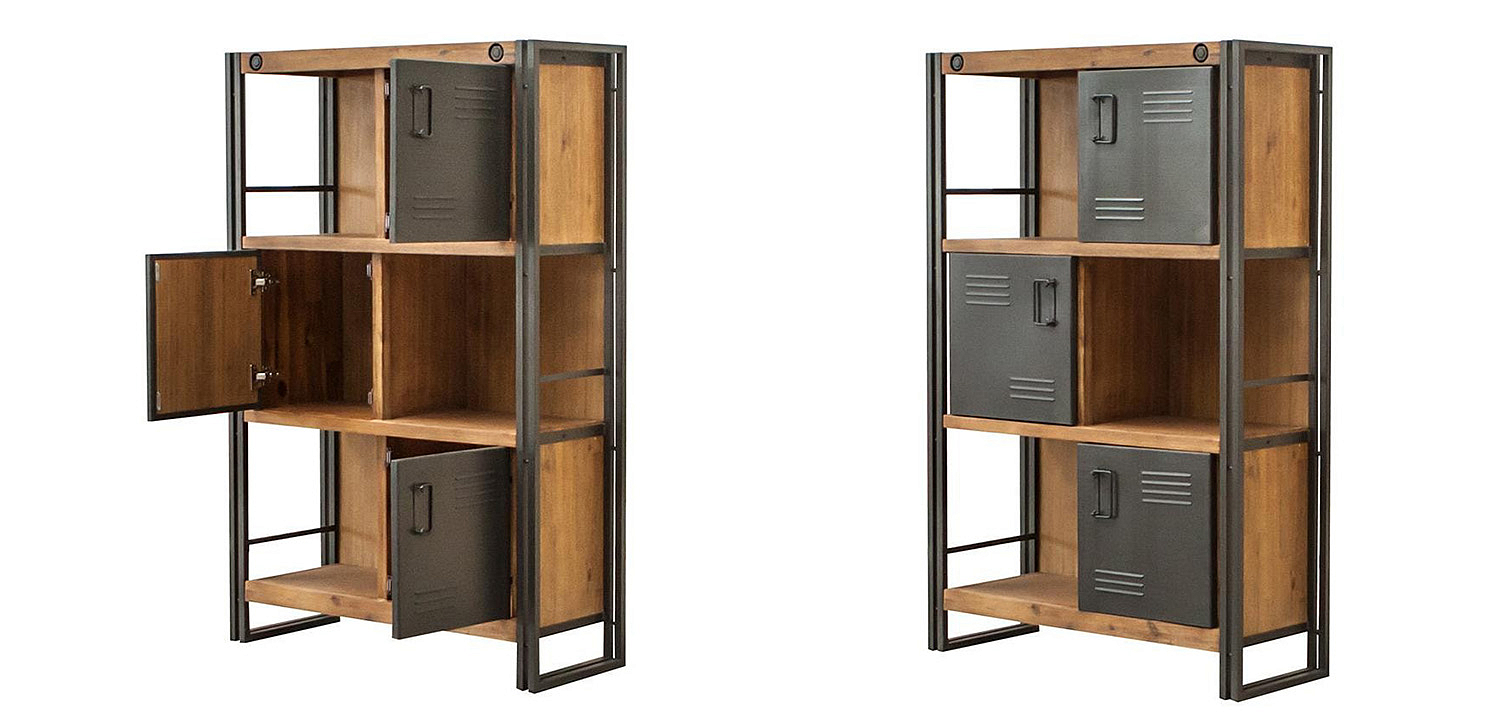 Стеллаж Industrial Brooklyn II Стеллаж Industrial Brooklyn II - Loft-Concept в Рязани