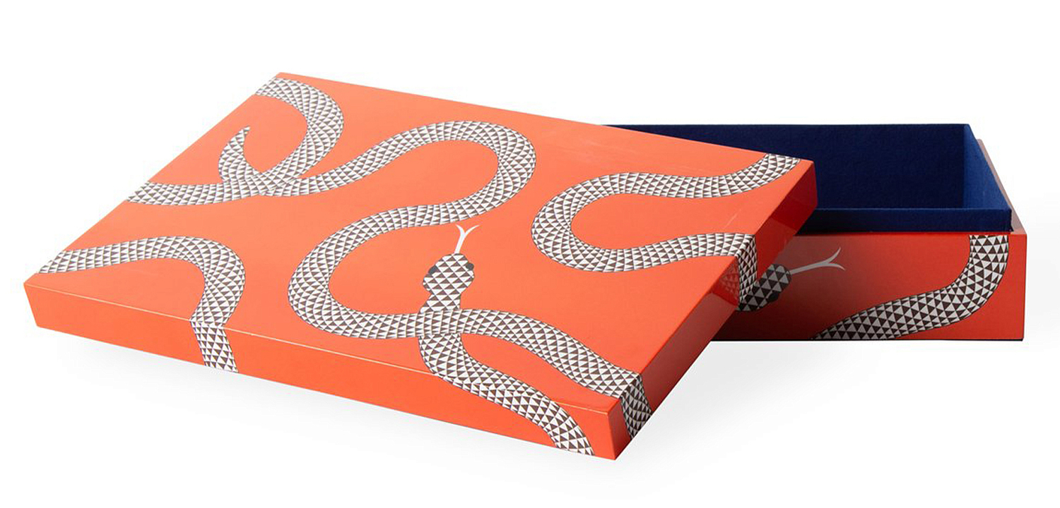 Шкатулка LARGE EDEN LACQUER BOX Jonathan Adler Шкатулка LARGE EDEN LACQUER BOX Jonathan Adler - Loft-Concept в Рязани