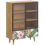 Витрина с изображением на дверцах Elise Cupboard варинант исполнения - 10 | Loft Concept в Рязани