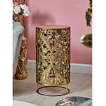 Столик приставной с цветочной резной фактурой Madagascar варинант исполнения - 3 | Loft Concept в Рязани