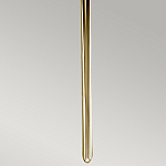 Бра вертикальное с белым полукруглым плафоном и длинным стержнем L Kichler варинант исполнения - 9 | Loft Concept в Рязани