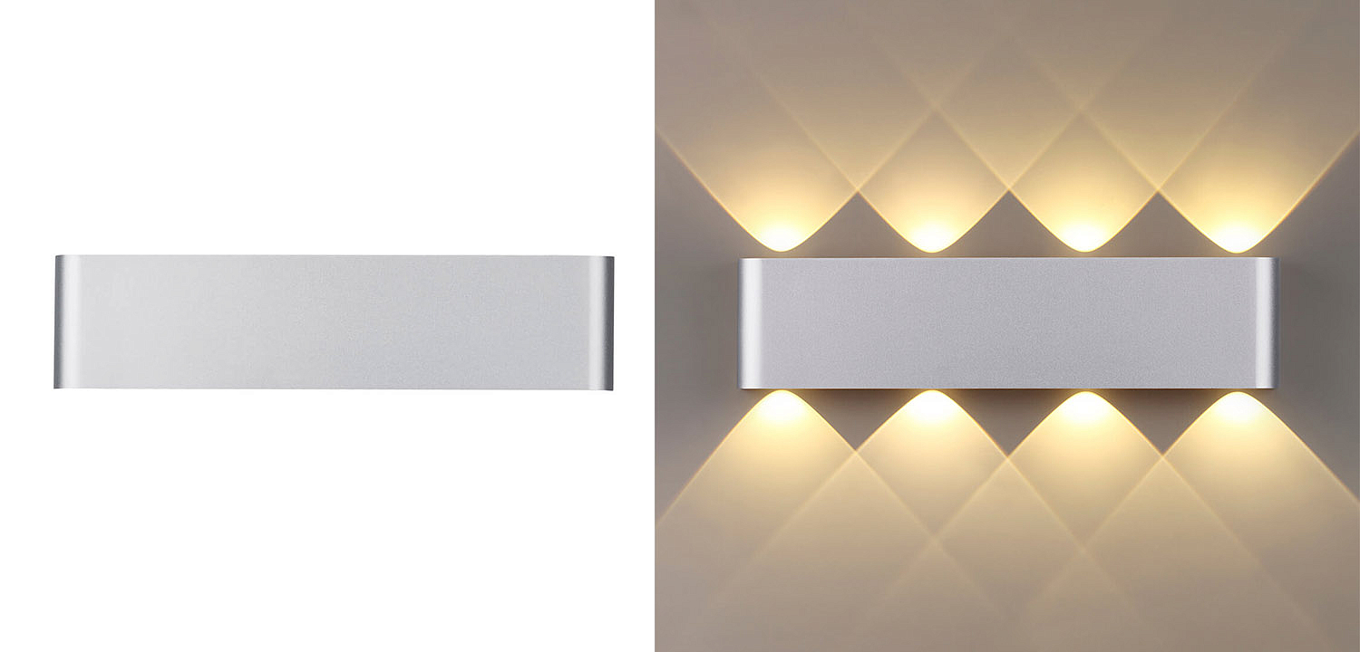 Бра Obverse Silver Rectangle B Wall lamp Бра Obverse Silver Rectangle B Wall lamp - Loft-Concept в Рязани