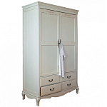 Шкаф платяной двухстворчатый с 4-мя ящиками Interiors Romance варинант исполнения - 1 | Loft Concept в Рязани