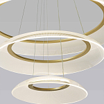 Люстра подвесная с 3-мя кольцевыми светодиодными лампами Catcher варинант исполнения - 3 | Loft Concept в Рязани