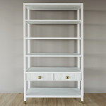 Стеллаж с двумя ящиками Elsa Dreams White варинант исполнения - 4 | Loft Concept в Рязани