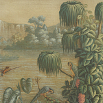 Обои ручная роспись Le Brésil Brume варинант исполнения - 1 | Loft Concept в Рязани