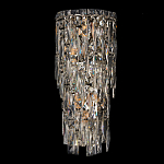 Бра с каскадом из прозрачного хрусталя и корпусом из металла цвета хром Constant Sparks варинант исполнения - 5 | Loft Concept в Рязани