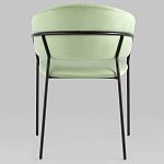 Стул в велюре фисташкового цвета Horizon варинант исполнения - 4 | Loft Concept в Рязани