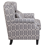 Кресло Henry Armchair grey velour варинант исполнения - 2 | Loft Concept в Рязани